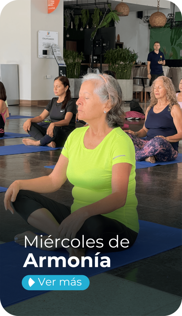 miercoles de armonia en plaza flora
